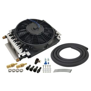 16 Pass Electra-Cool Remote Transmission Cooler Kit, -8AN Inlets