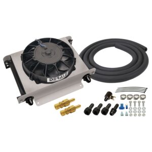 25 Row Hyper-Cool Remote Transmission Cooler Kit, -8AN