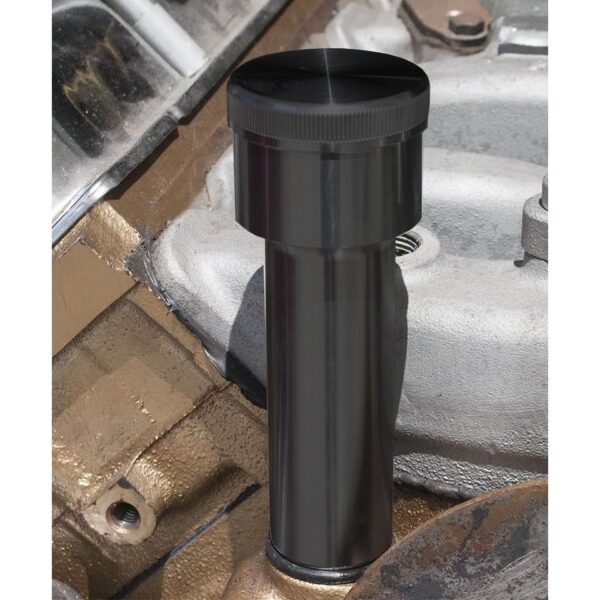 Olds 350/455 Billet Oil Fill Tube - Black