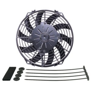 10" High Output Curved Blade Electric Puller Fan