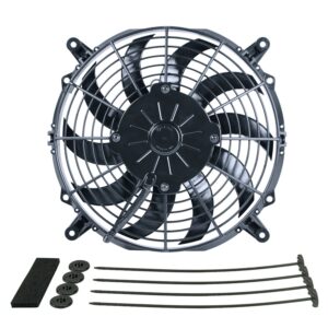 10" High Output Curved Blade Electric Puller Fan