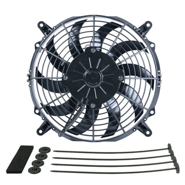 10" High Output Curved Blade Electric Puller Fan