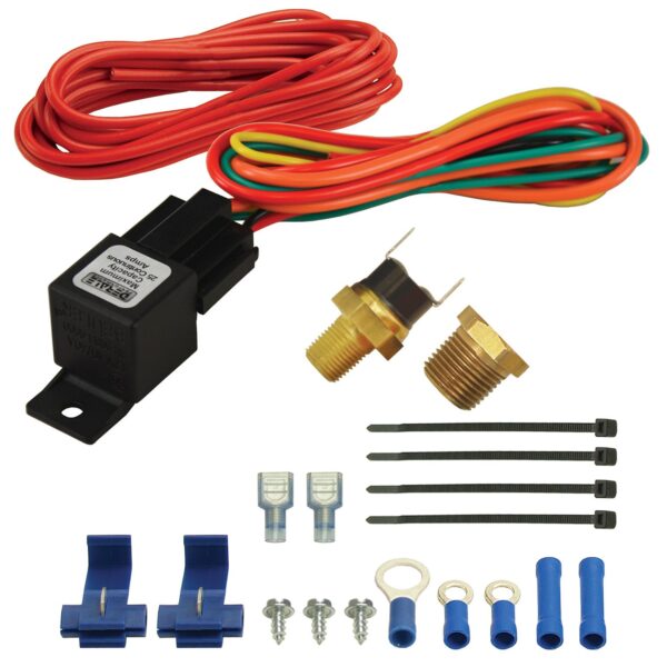 190°F Fan Switch Controller Relay Kit, 1/8" & 3/8" NPT