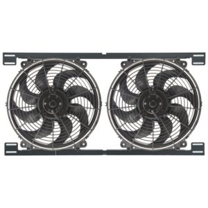 Dual 14" Electric Tornado Fan Kit