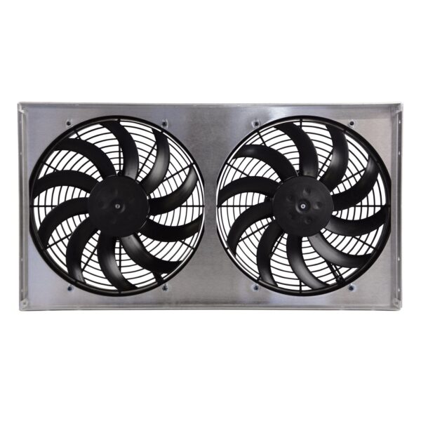 Powerpack - High Output Dual 12" Electric RAD Fan/Aluminum Shroud Kit