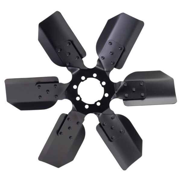 17" Standard Rotation Fan Clutch Fan, Black