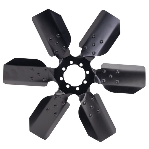 17" Standard Rotation Fan Clutch Fan, Black