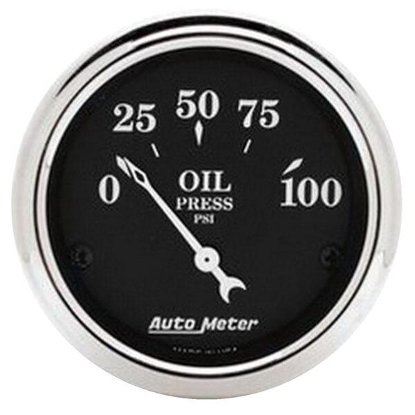5 GAUGE DIRECT-FIT DASH KIT, CHEVY CAR 55-56, OLD TYME BLACK