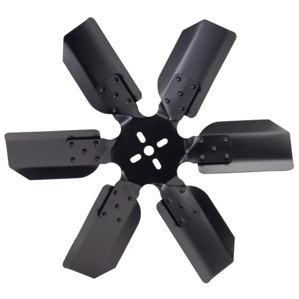 19" Standard Rotation Rigid Race Fan, Steel Blade