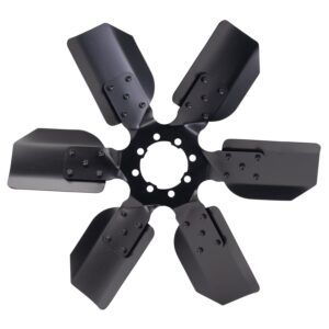 17" Reverse Rotation Fan Clutch Fan, Black