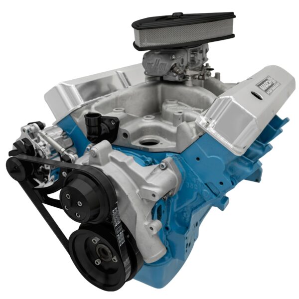 Ford FE Serpentine System - ALT Only - Black