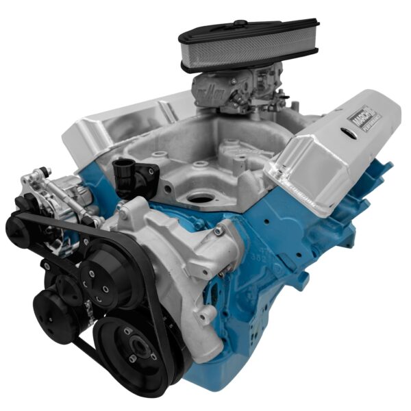 Ford FE Serpentine System - AC and ALT - Black