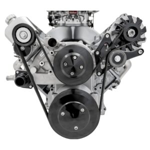 Chevy LS Pro Track Serpentine System - ALT Only - Black