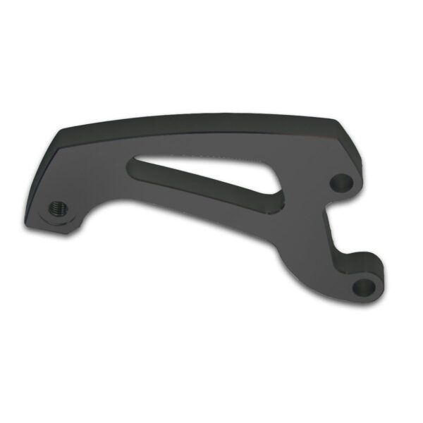 Big Block Chevy Alternator Rear Support Bracket - Extra High - LWP - Black