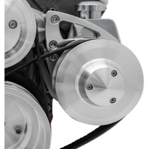 Small Block Chevy Ultra Power Steering Bracket - LWP, Saginaw