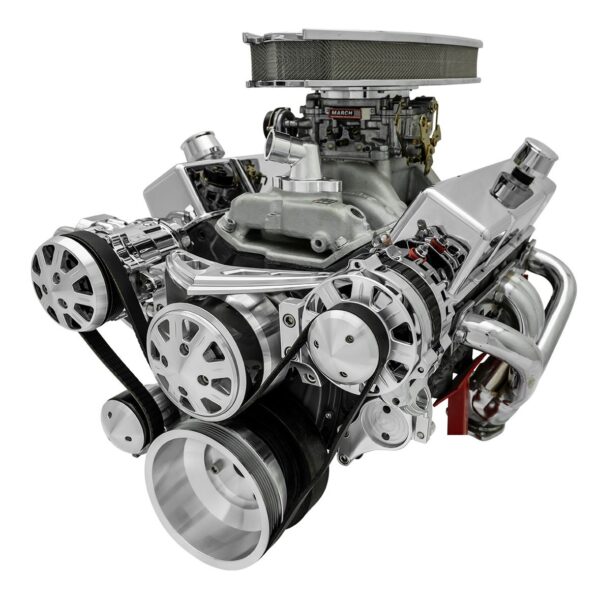 Small Block Chevy Ultra Serpentine System - All Inclusive - AC & ALT