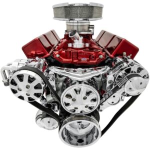 Big Block Chevy Ultra Serpentine System - All Inclusive - AC & ALT - Chrome