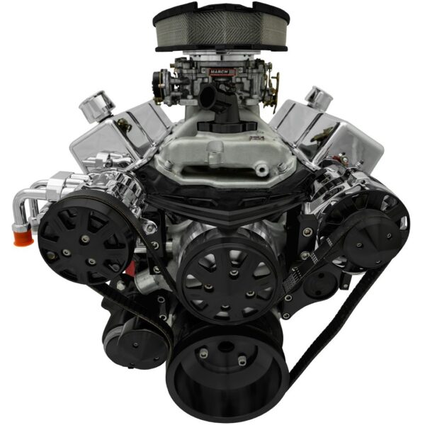 Big Block Chevy Ultra Serpentine System - All Inclusive - AC & ALT - Black