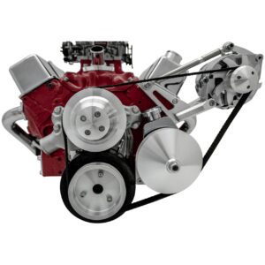 Big Block Chevy Serpentine Conversion Deluxe - Outward - Saginaw-Key