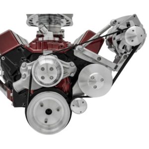 Small Block Chevy High Flow Serpentine Conversion Ultra - Outward - GMT2