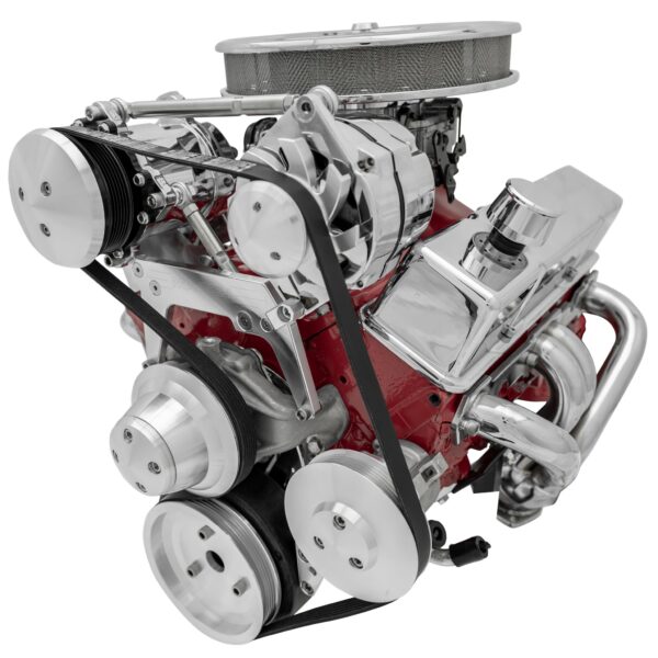 Small Block Chevy High Moutn Serpentine Conversion - AC & PS - GMT2