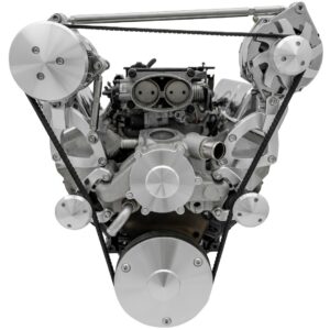 Chevy LT1 Gen II Serpentine Conversion - High Mount - AC & ALT - Corvette