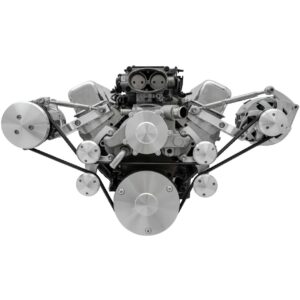 Chevy LT1 Gen II Serpentine Conversion - Outward - AC & ALT - Corvette