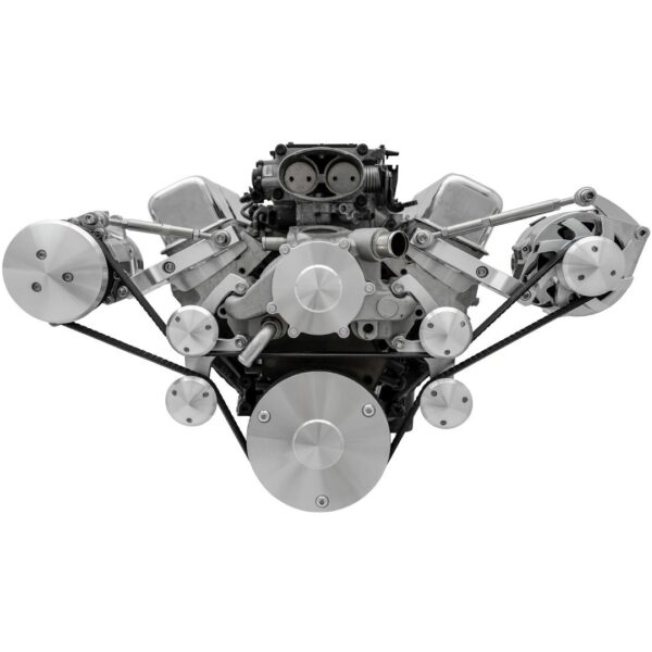 Chevy LT1 Gen II Serpentine Conversion - Outward - AC & ALT - Corvette