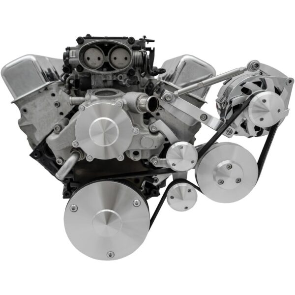 Chevy LT1 Gen II Serpentine Conversion - Outward - PS & ALT - GMT2 - Camaro