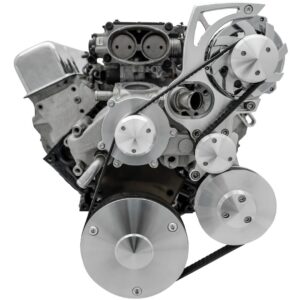 Chevy LT1 Gen II Serpentine Conversion - High Mount - PS & ALT - GMT2