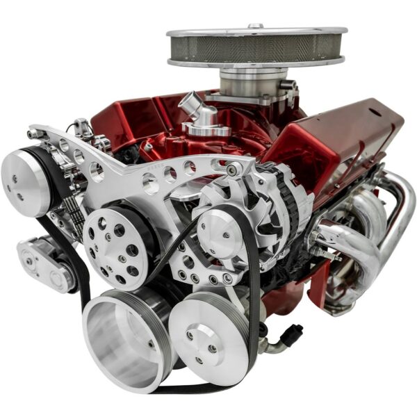 Small Block Chevy Revolver 2 Serpentine System - AC & PS - GMT2