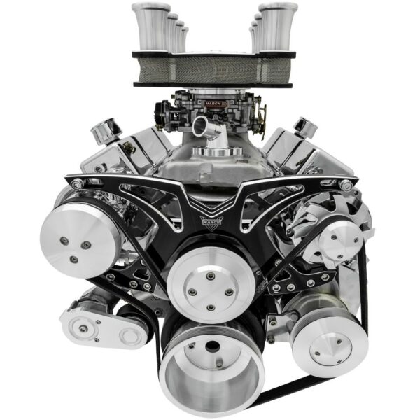Big Block Chevy All Inclusive Style Track Serpentine System (AC/PS/ALT)