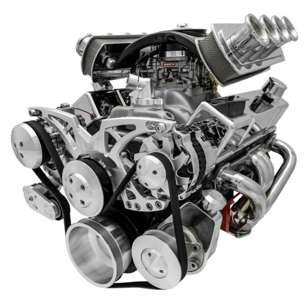Big Block Chevy All Inclusive Style Track Serpentine System (AC/PS/ALT)