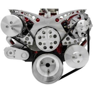 Big Block Chevy Revolver Serpentine System - AC & PS - GMT2