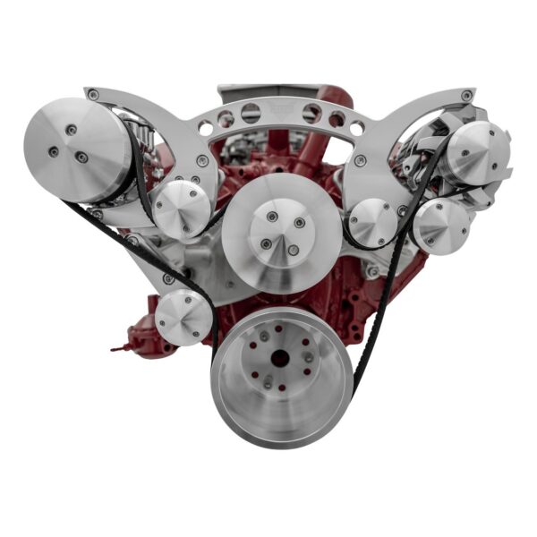 Chevy 348-409 Revolver Serpentine System - AC & ALT