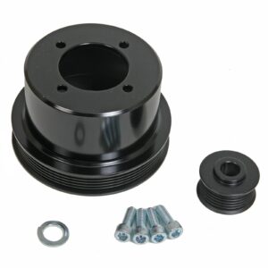 Ford 3.8L Serpentine Pulley Kit - Black