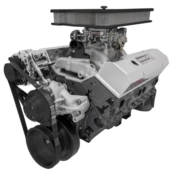 Small Block Chevy High Flow Serpentine Conversion Deluxe - ALT Only - Black
