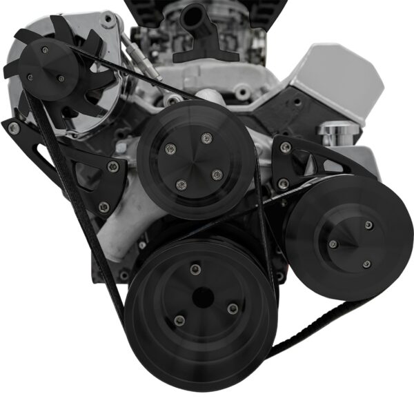 Small Block Chevy Ultra Serpentine Conversion System (PS/ALT)