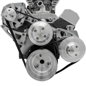 Small Block Chevy Ultra Serpentine Conversion System (PS/ALT)