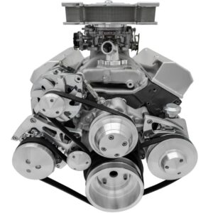 Big Block Chevy Serpentine Conversion Ultra LWP AC & PS - Saginaw-Press - 7176