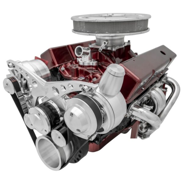 Big Block Chevy Revolver Serpentine System - PS & ALT - Billet-Key