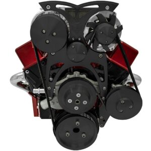 Big Block Chevy Style Track - Street Rod - AC & PS - GMT2 - Black