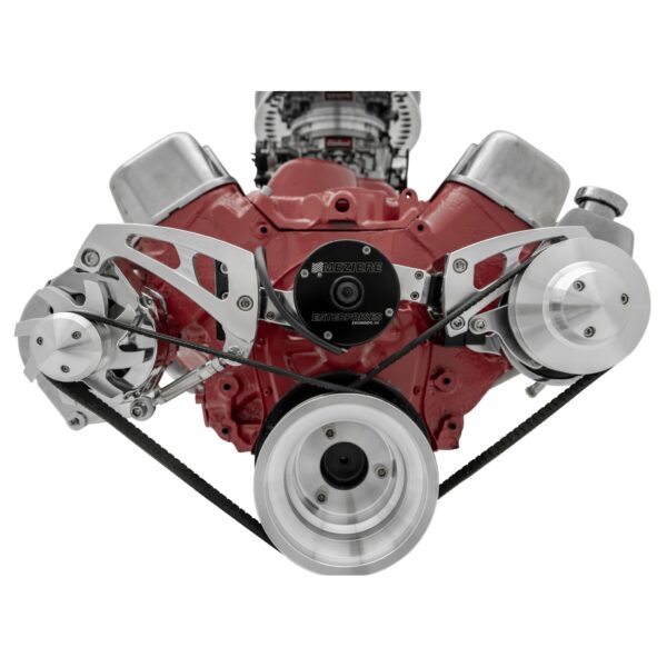 Big Block Chevy Serpentine Conversion - EWP - PS & ALT - Saginaw-Key