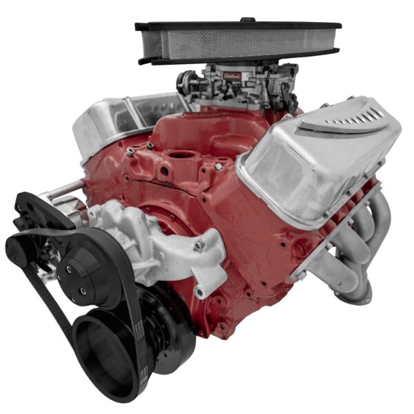 Big Block Chevy High Flow Serpentine Conversion; High; LWP; ALT Only; Black