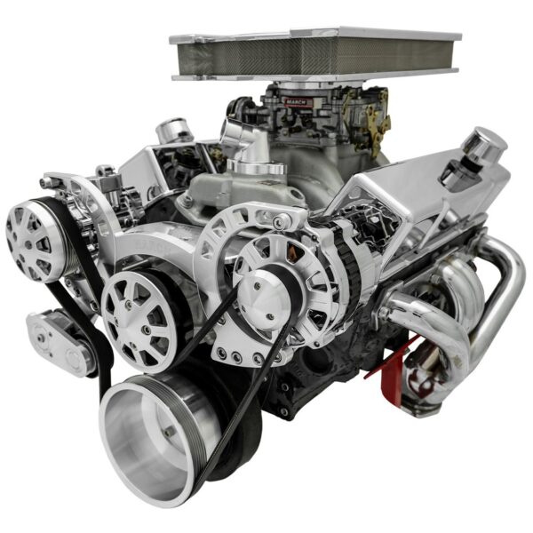 Big Block Chevy Sport Track Serpentine System - AC & ALT