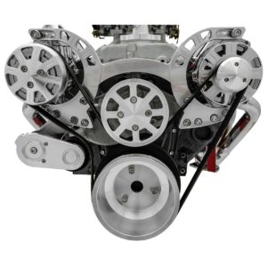 Big Block Chevy Sport Track Serpentine System - AC & ALT