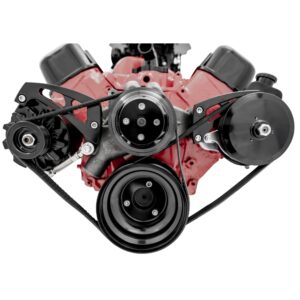 Big Block Chevy Sport Track Custom - High - PS & ALT - Black