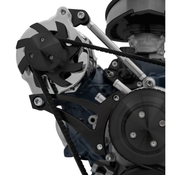 Small Block Ford Alternator Bracket Ultra - 302 - Black