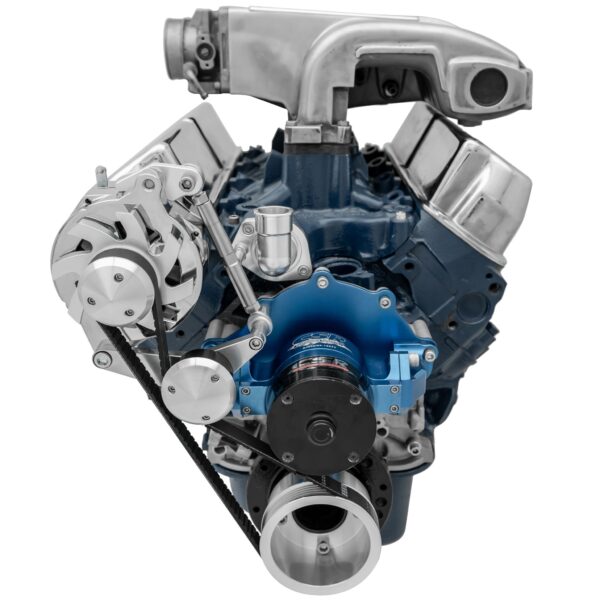 Small Block Ford Serpentine Conversion Deluxe - 351W - EWP - ALT Only