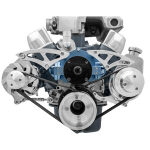 Small Block Ford Serpentine Conversion Ultra - 351W - EWP - PS & ALT